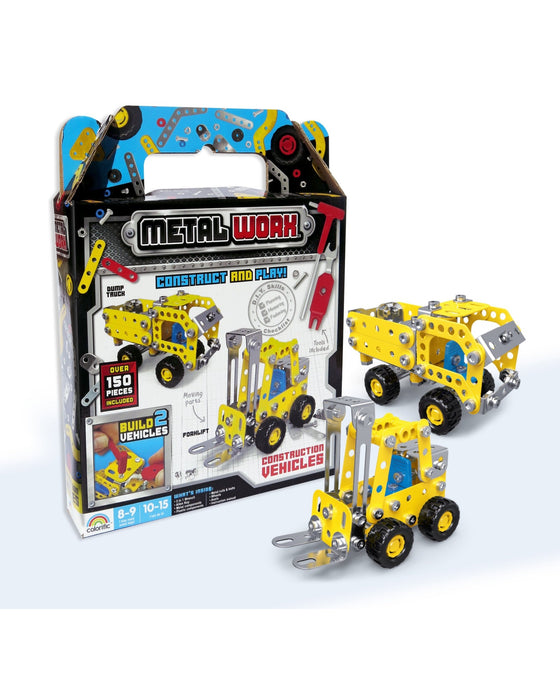 Metal Worx Twin Pack Construction Vehicles