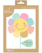 Smiley Face Flower Thank You 10 Pack