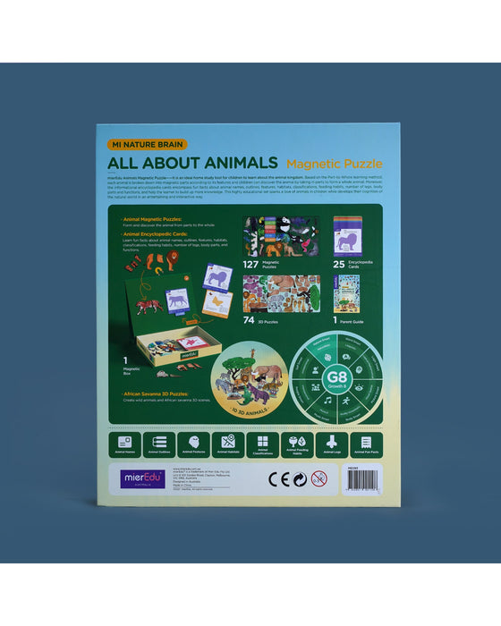Mier Edu Magnetic Kit All About Animals