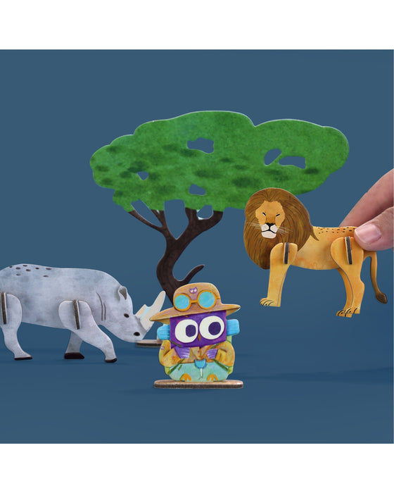 Mier Edu Magnetic Kit All About Animals