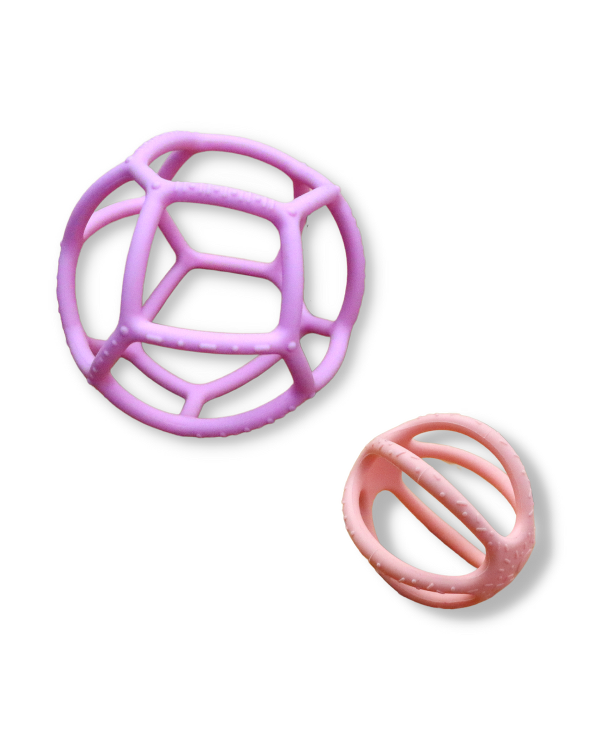 Sensory Ball 2 pack bubblegum/Peach