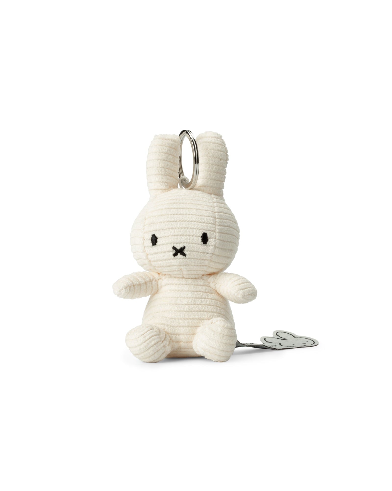 Miffy Keychain Corduroy Offwhite 10cm