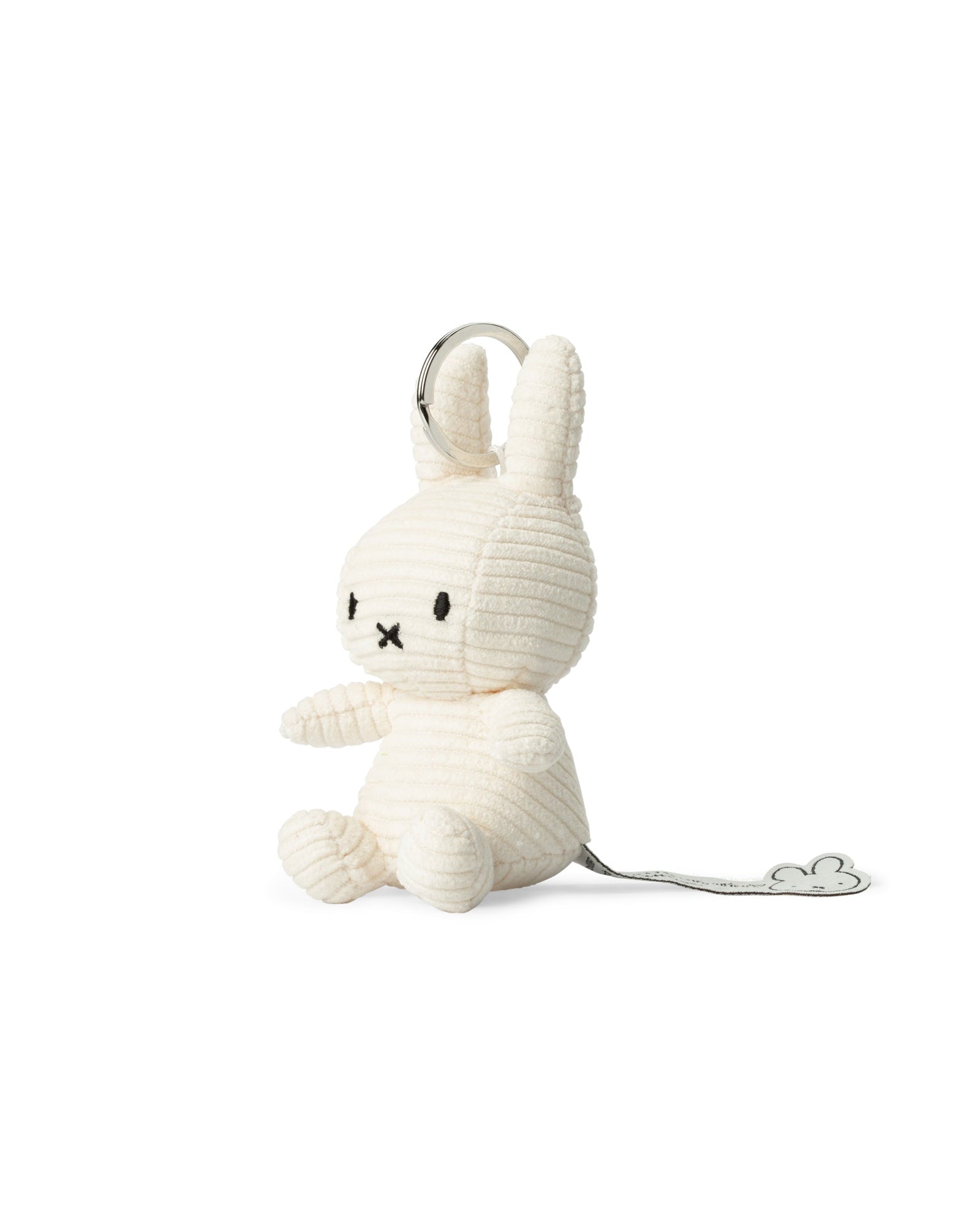 Miffy Keychain Corduroy Offwhite 10cm