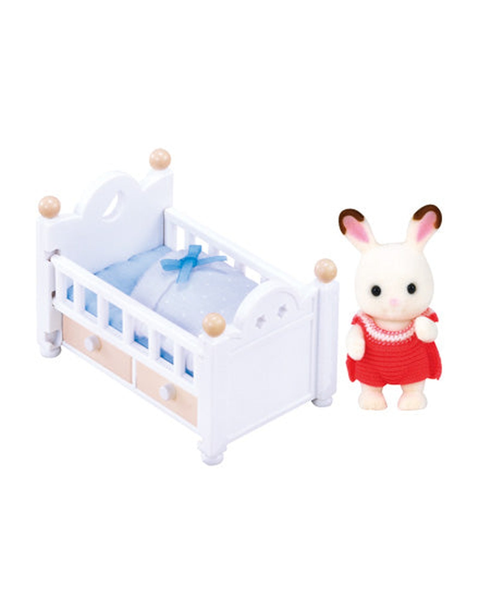 Sylvanian Families Chocolate Rabbit Baby Set