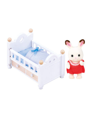 Sylvanian Families Chocolate Rabbit Baby Set