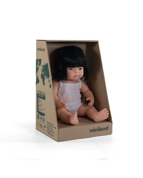 Miniland Asian Girl Doll
