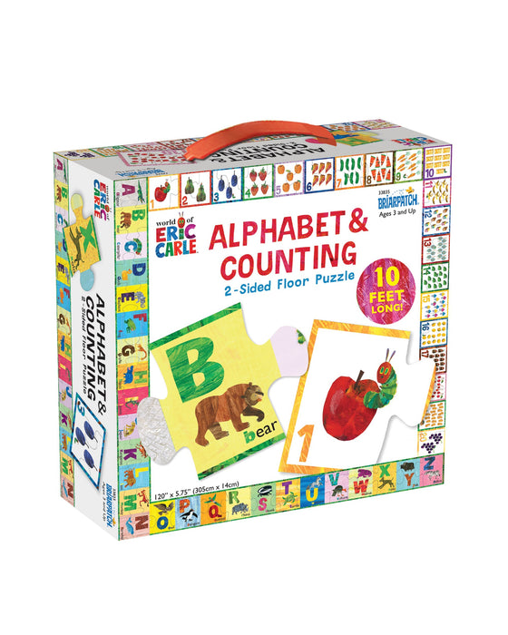 The World of Eric Carle Alphabet and Counting 2 Sided Floor Puzzle