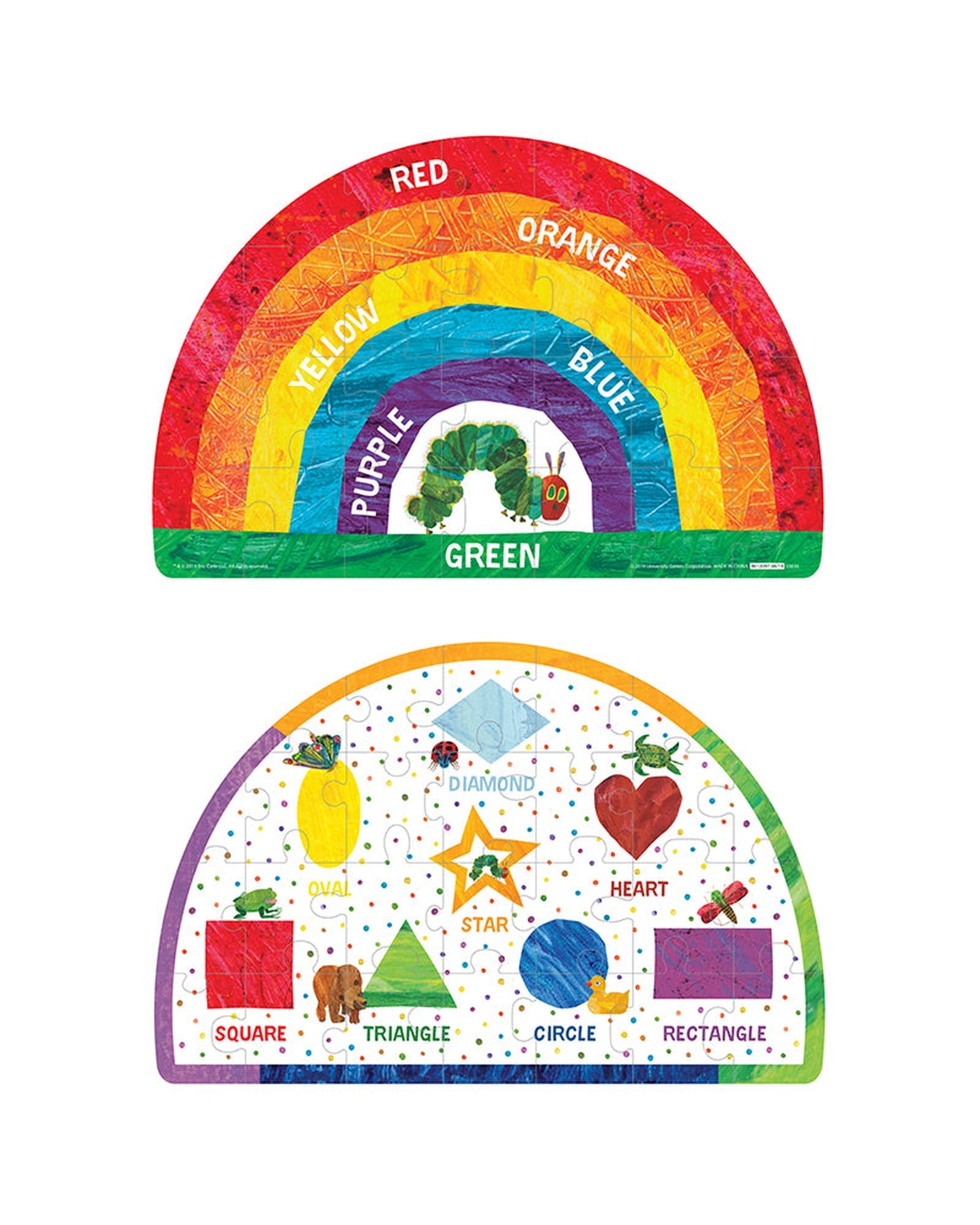 Very Hungry Caterpillar Double Sided Floor Puzzle