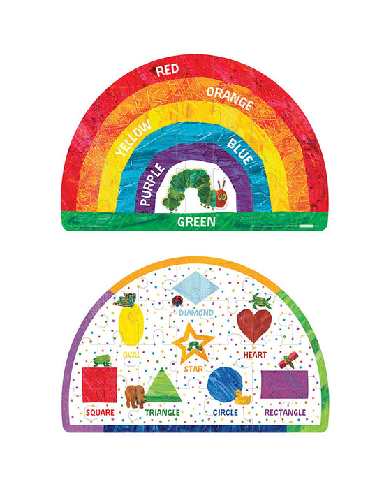 Very Hungry Caterpillar Double Sided Floor Puzzle