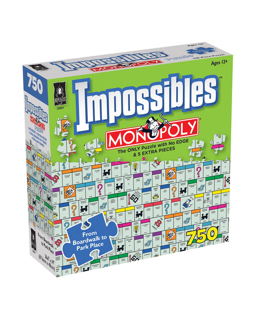 Impossibles 750 piece Hasbro Monopoly