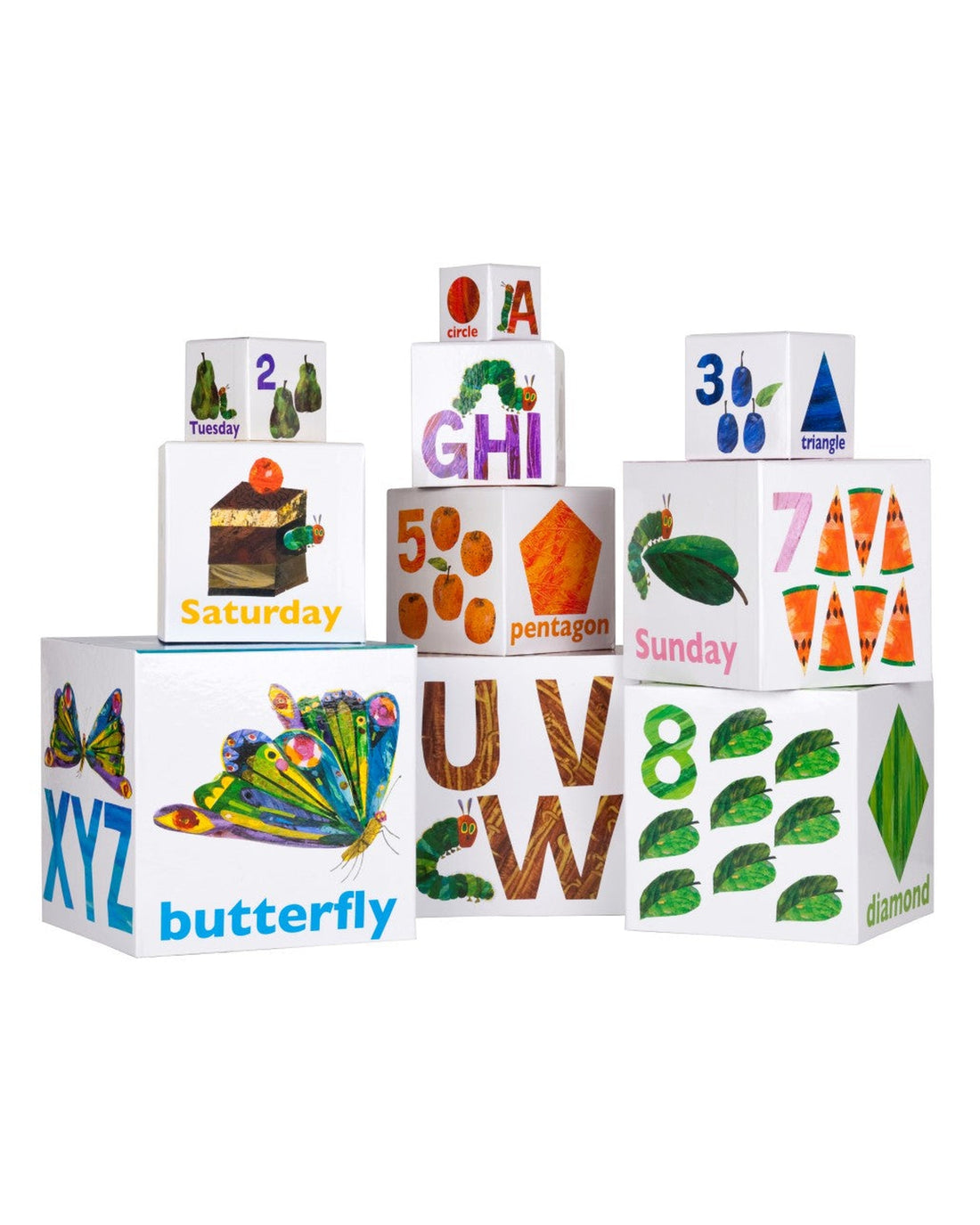 The Very Hungry Caterpillar Stackable Building Blocks