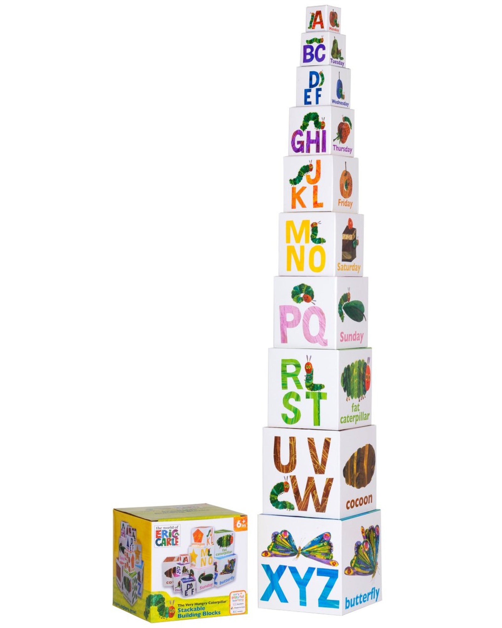 The Very Hungry Caterpillar Stackable Building Blocks