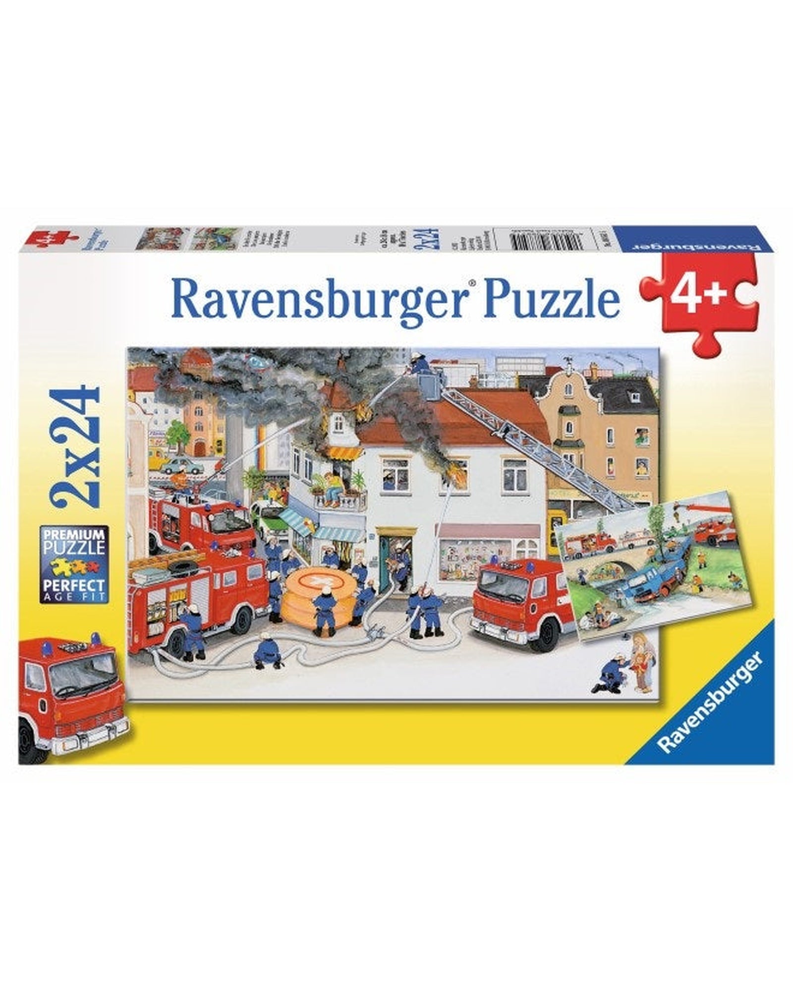 Ravensburger Busy Fire Brigade Puzzle 2X24 Piece