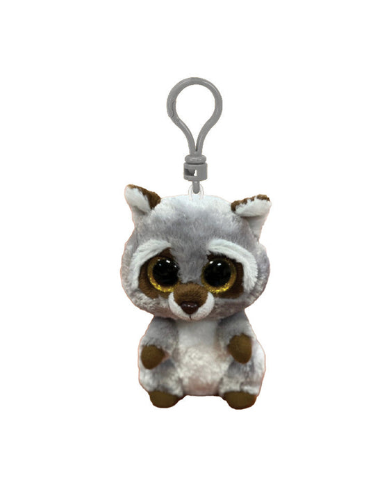 TY Beanies Oakie Raccoon Clip