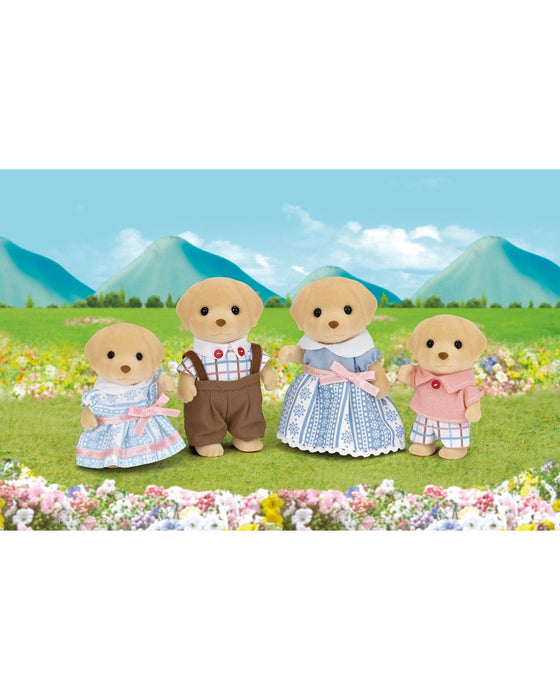 Sylvanian Families Yellow Labrador Family