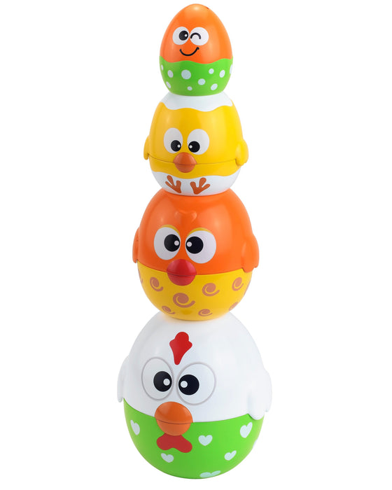 Bright Child Chicken Egg Stacking Cup