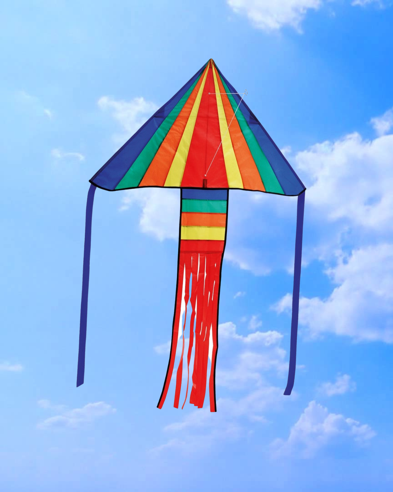 Freeplay Kids Rainbow Delta Fun Kite