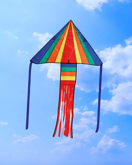 Freeplay Kids Rainbow Delta Fun Kite