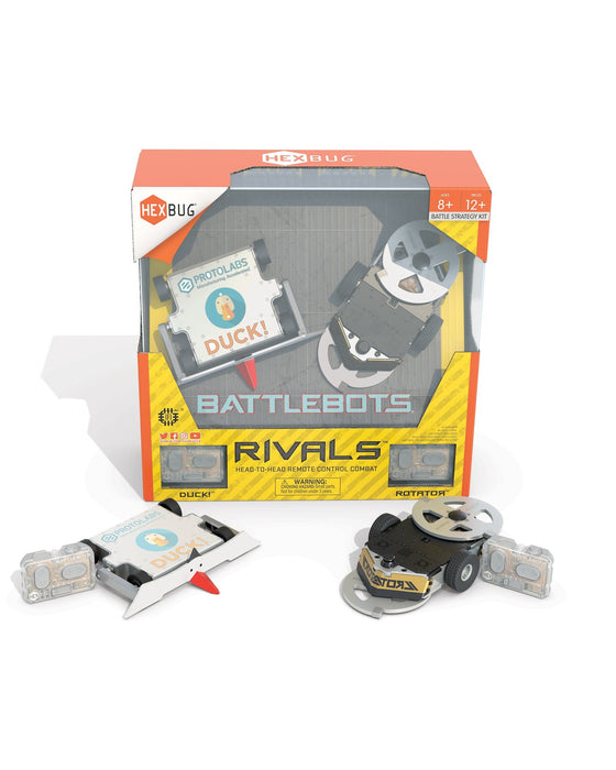 Hexbug Battle Bots Rivals V 2PK Duck Rotator Kidstuff