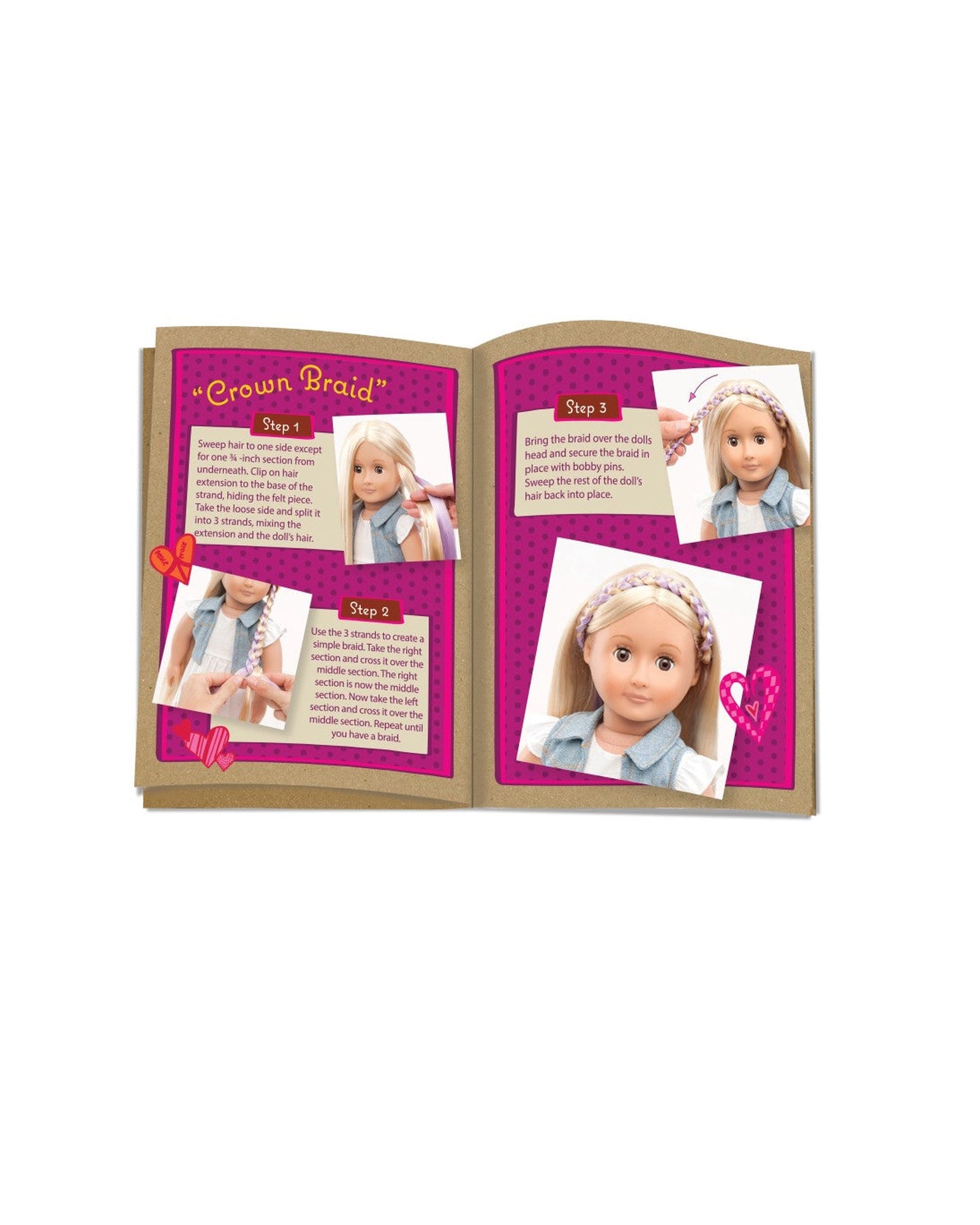 Our Generation Phoebe Doll with Denim Jacket