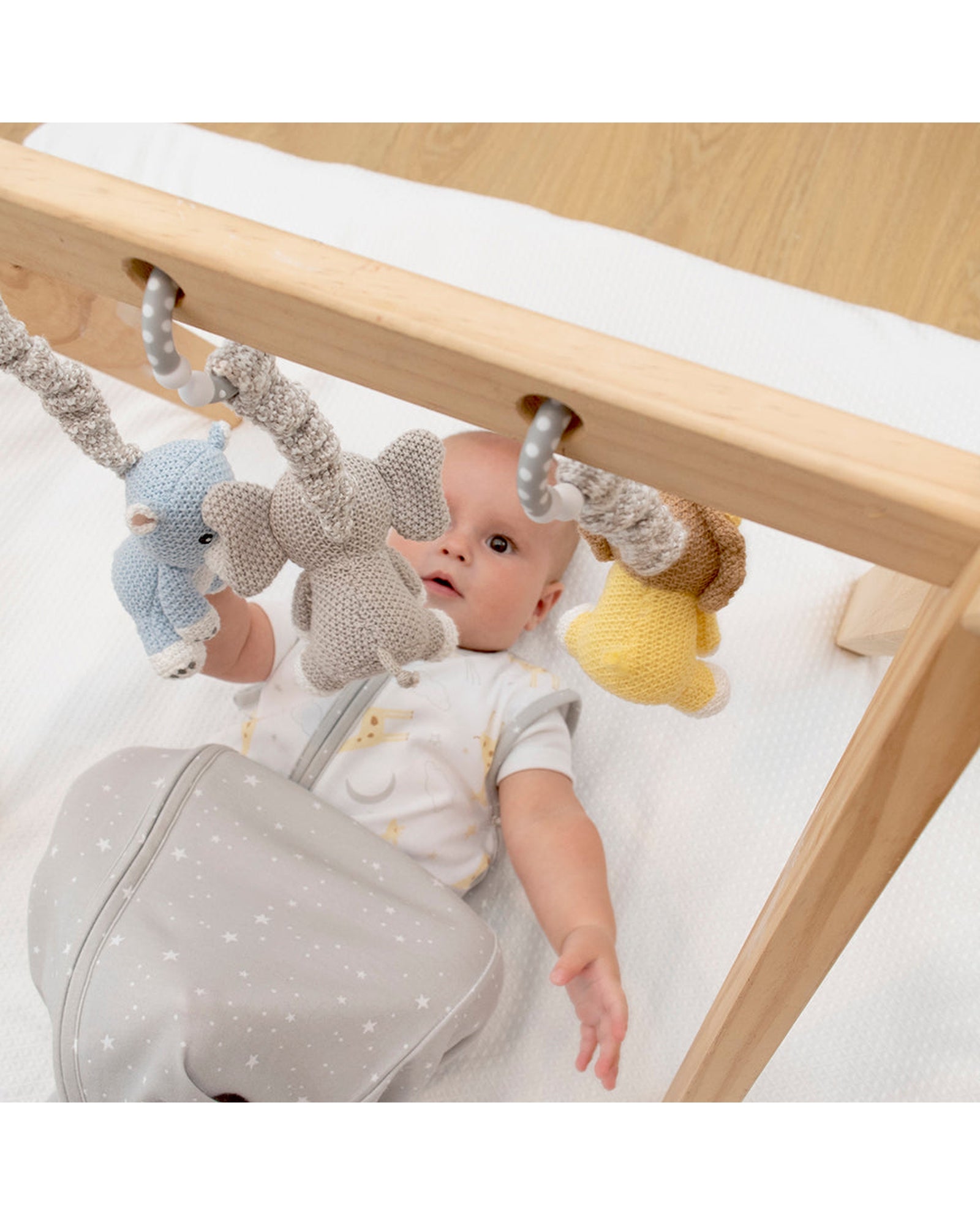 2pk Stroller Toys Elephant and Hippo