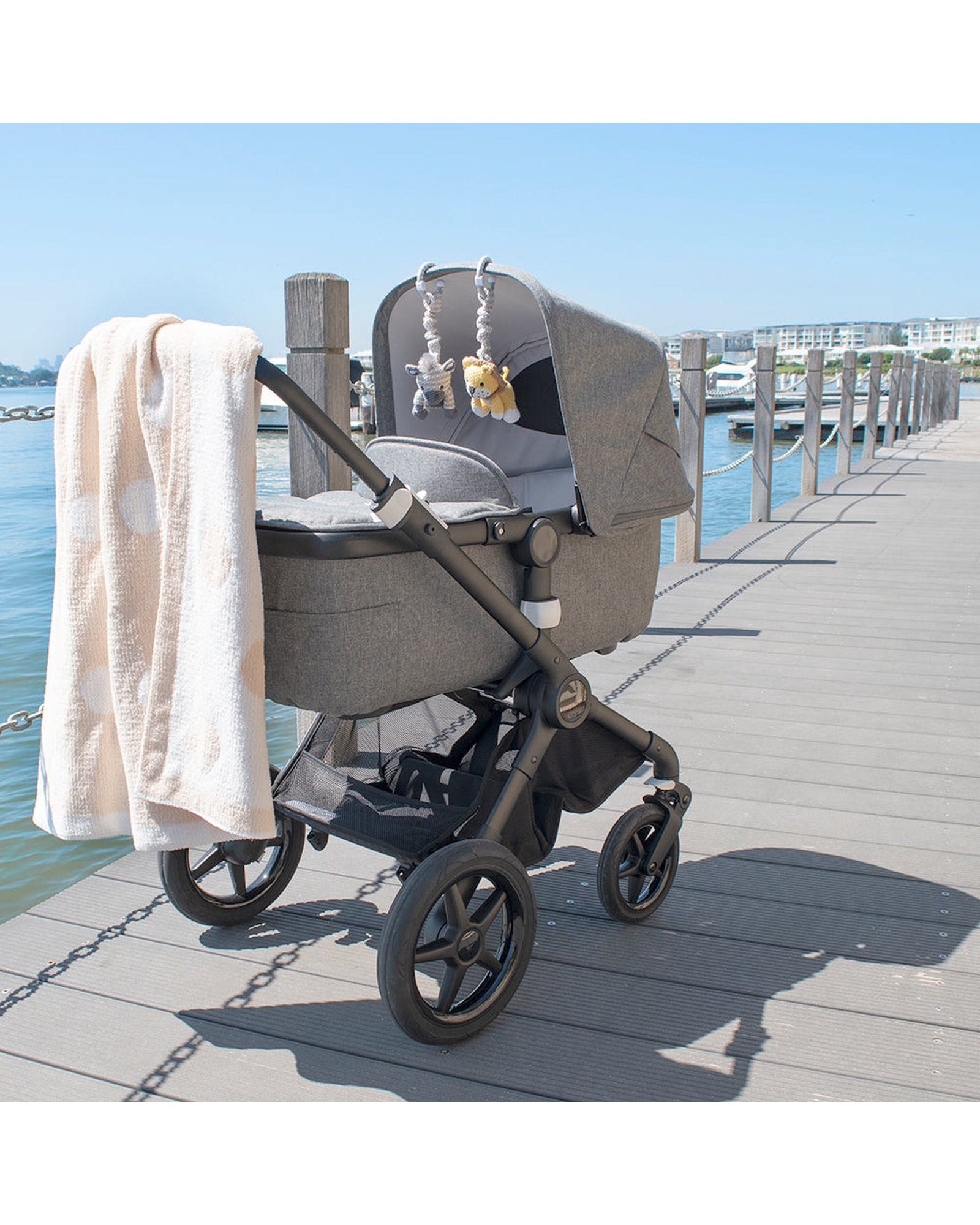 toy bugaboo stroller 2 Pack Stroller Toys Zebra and Lion – Kidstuff