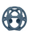 Silcione Teething Ball Steel Blue