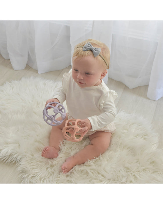 Silicone Teething Ball Rose