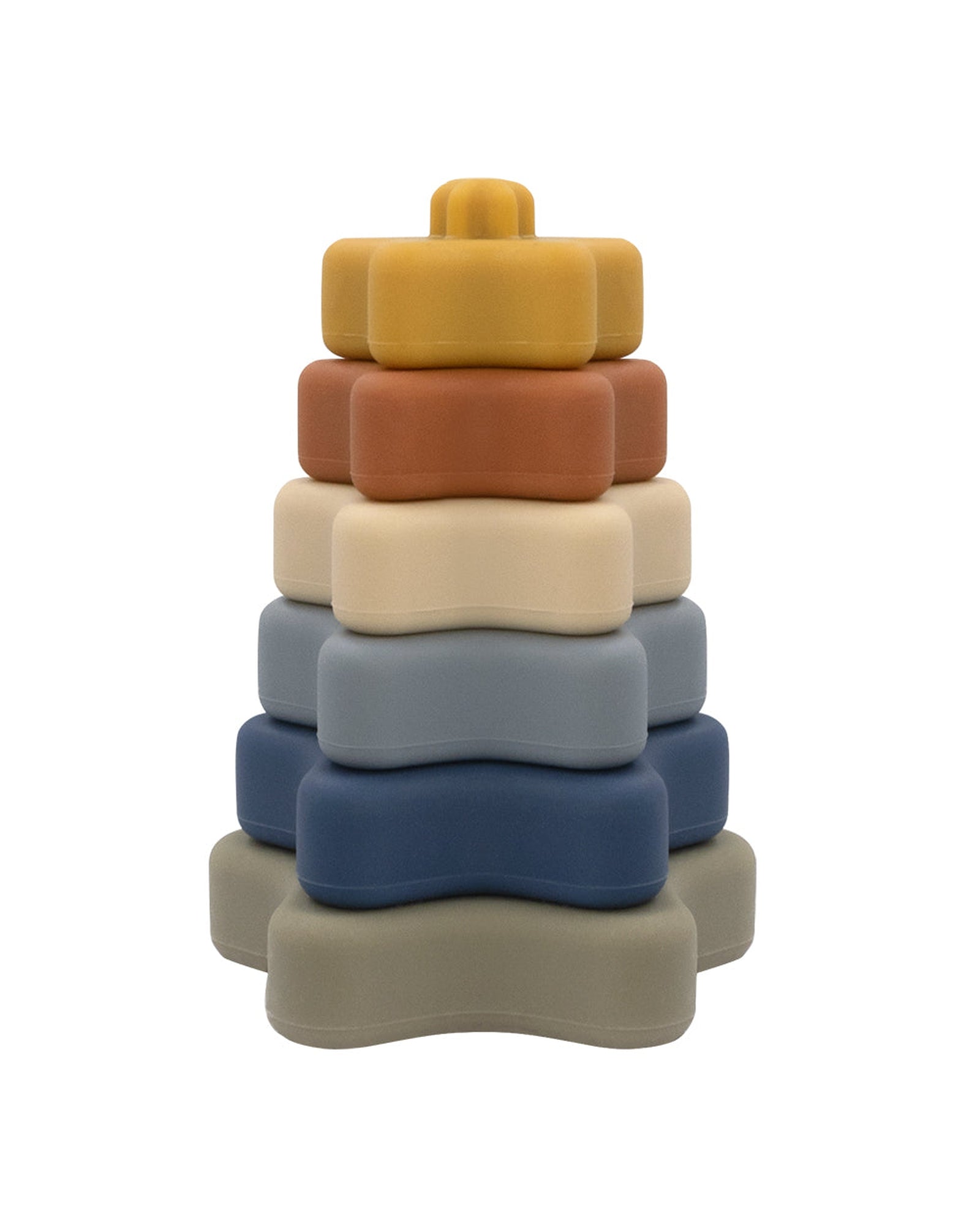 Silicone Star Stacking Tower