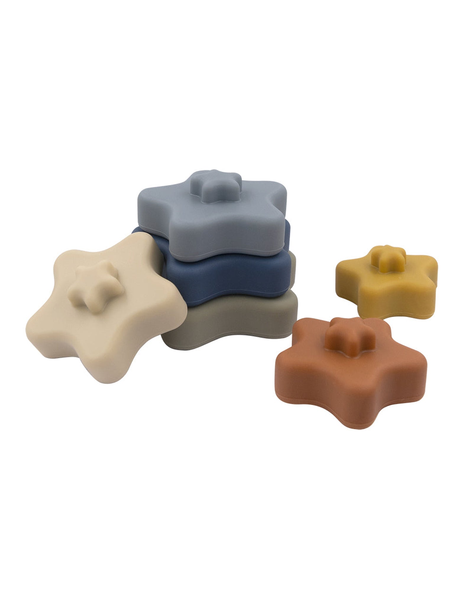 Silicone Star Stacking Tower