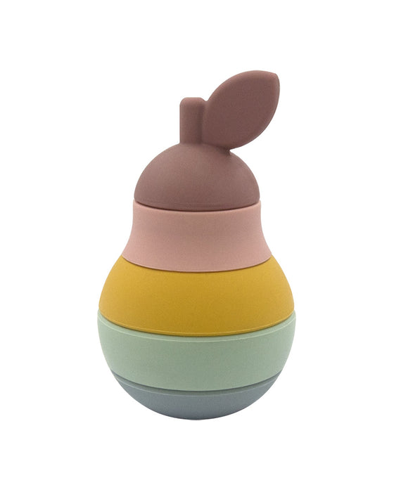 Silicone Pear Stacking Puzzle