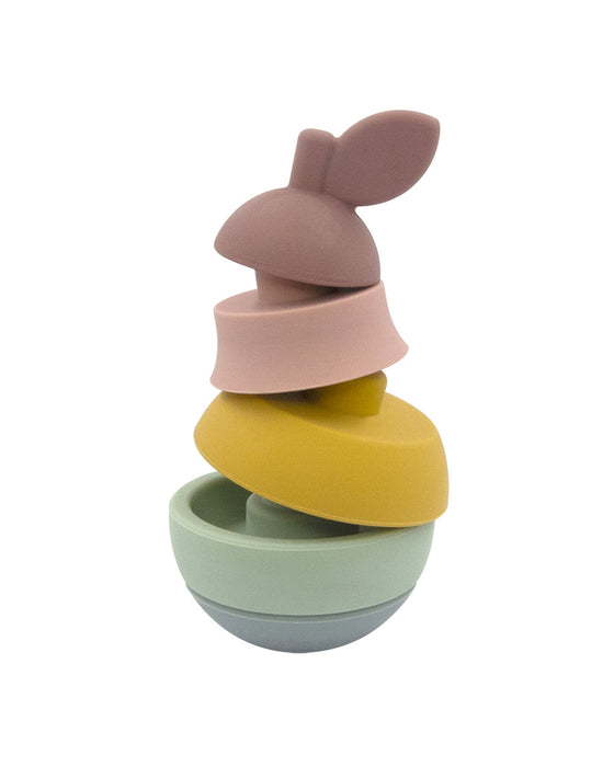 Silicone Pear Stacking Puzzle