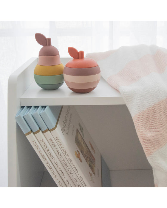 Silicone Pear Stacking Puzzle