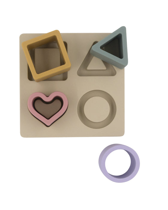 Silicone Shape Puzzle Rose