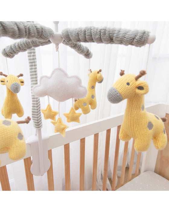 Musical Mobile Set Noah Giraffe