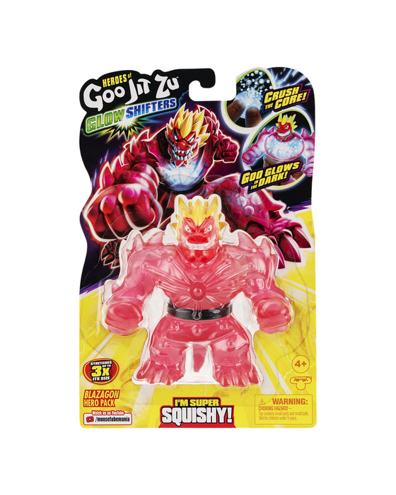 Heroes Of Goo Jit Zu S8 Glow Shifters Hero Pack - Assorted