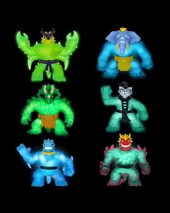 Heroes Of Goo Jit Zu S8 Glow Shifters Hero Pack Assorted Kidstuff
