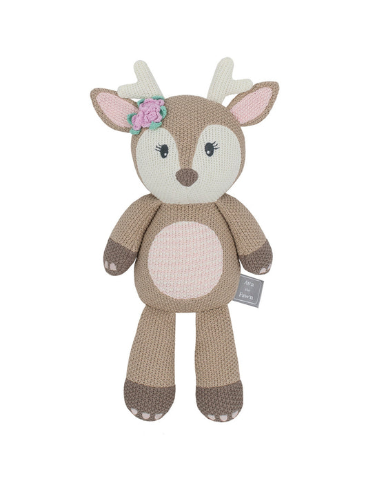 Knitted Toy Ava the Fawn