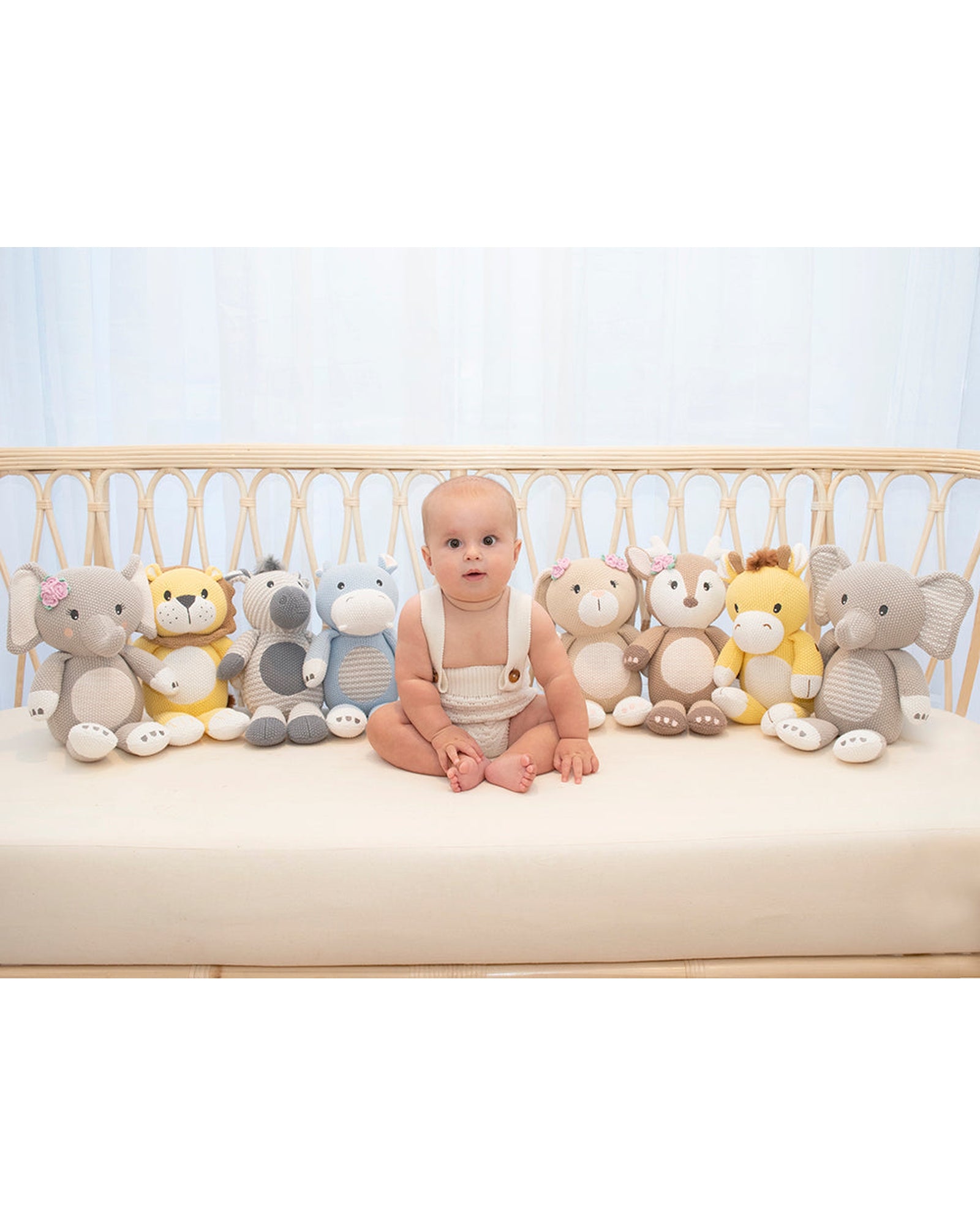 Knitted Toy Amelia the Bunny