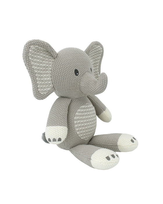 Knitted Toy Mason the Elephant