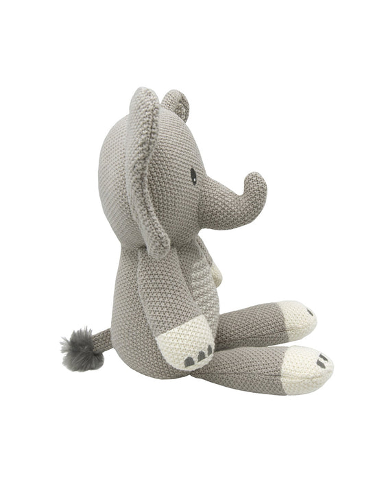 Knitted Toy Mason the Elephant