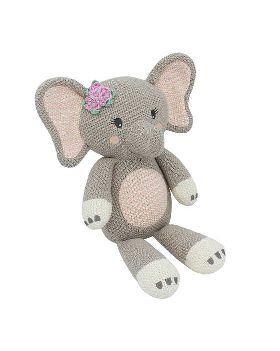 Knitted Toy Ella the Elephant