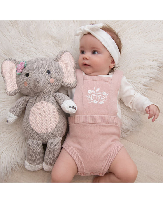 Knitted Toy Ella the Elephant