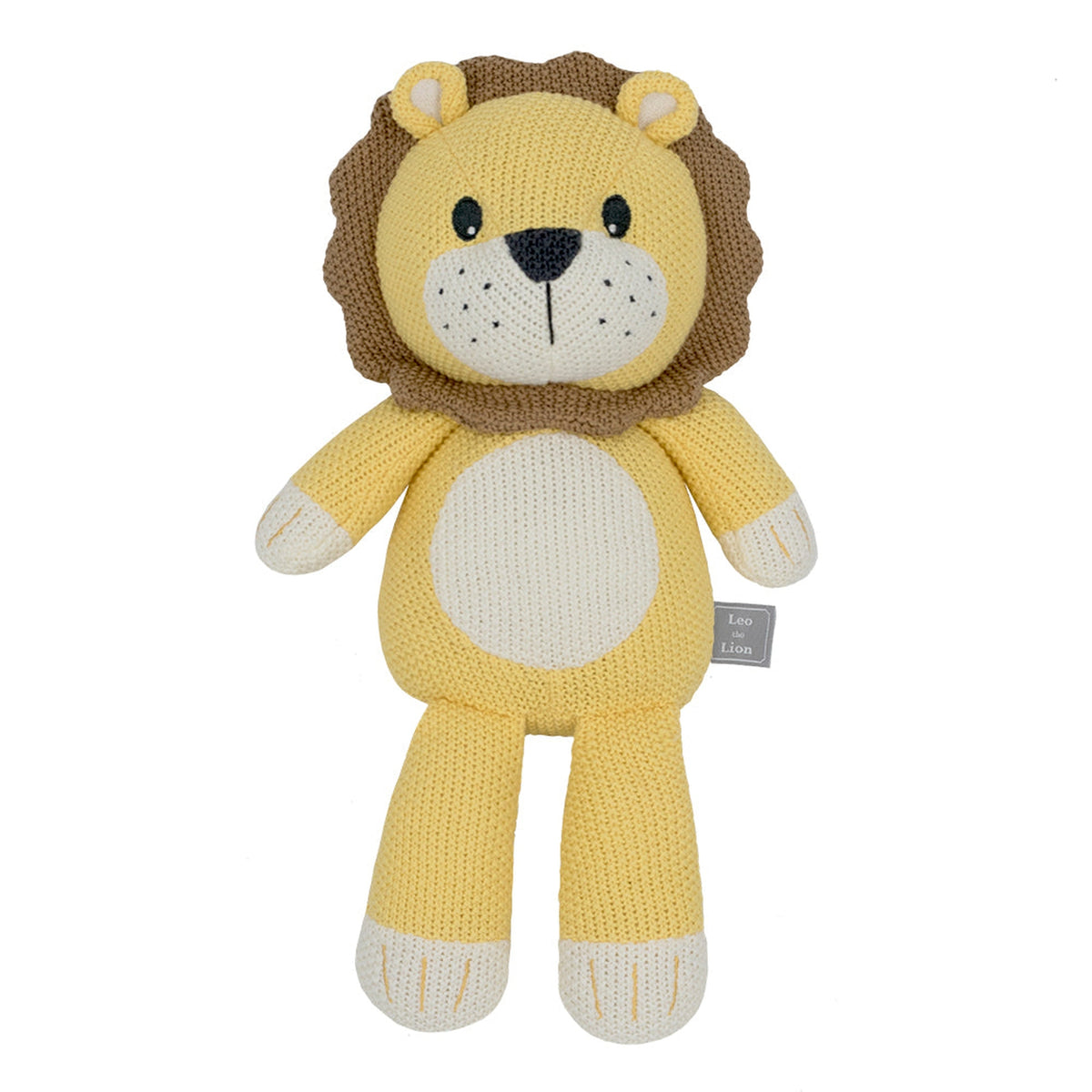 Knitted Toy Leo the Lion Kidstuff