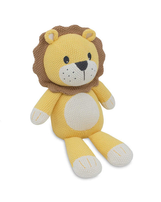 Knitted Toy Leo the Lion