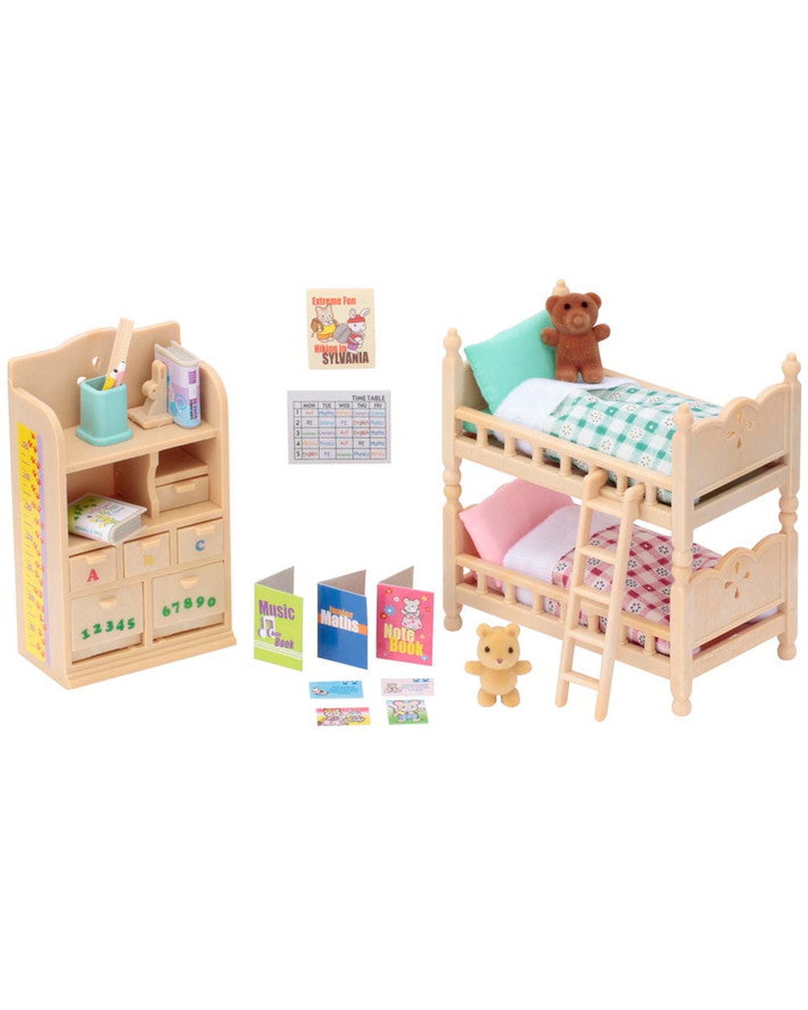 Sylvanian Families Childrens Bedroom Furniture Set