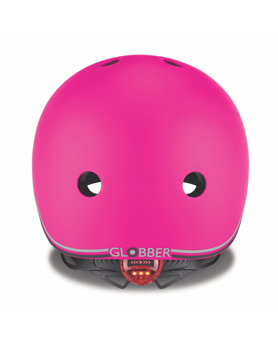 Globber Helmet Go Up Lights Pink XSS