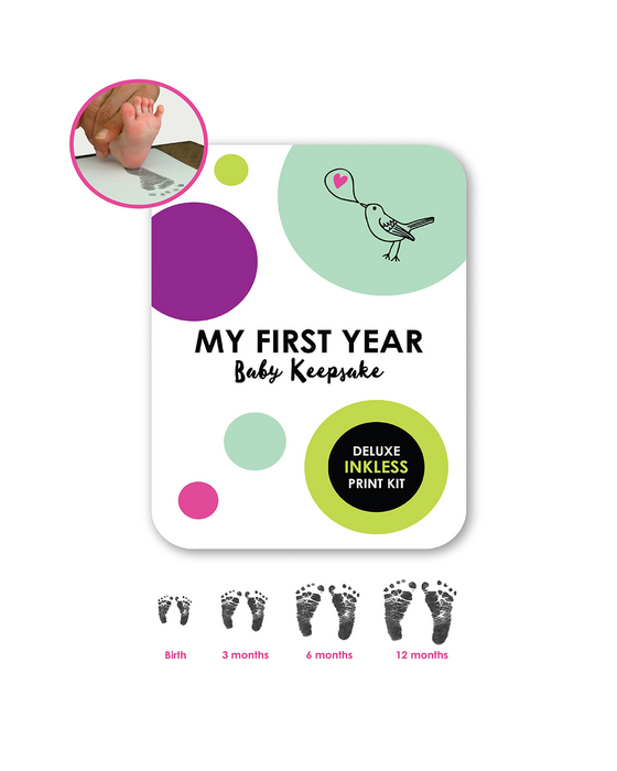 Baby Made My First Year Deluxe Inkless Print Kit