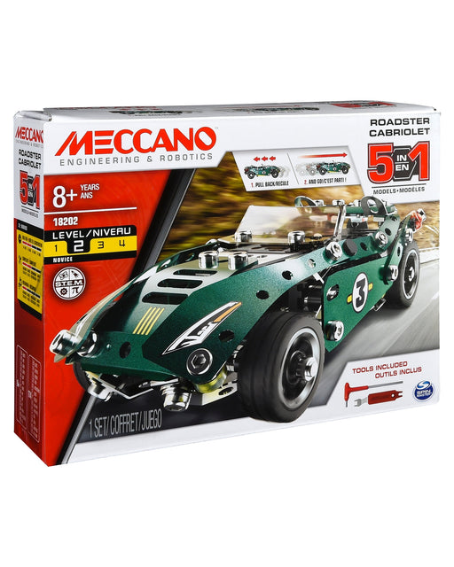 Meccano 5 Model Set Pull Back Car