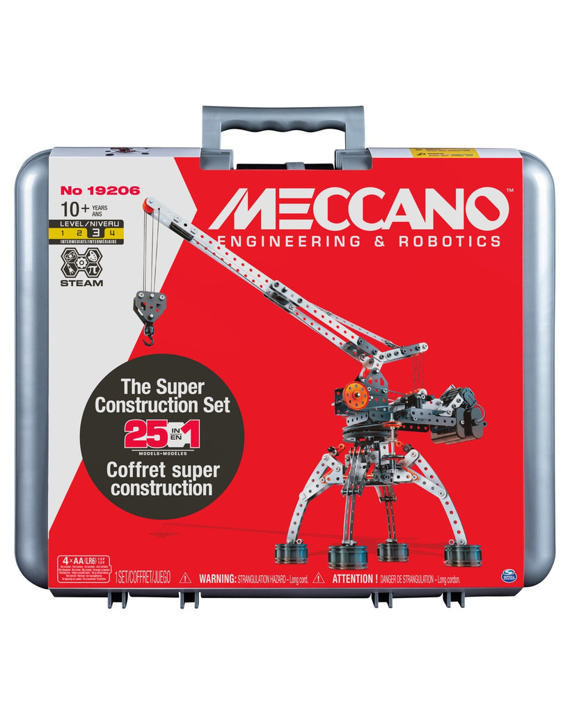 Meccano super construction set best sale